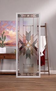 Mohave Decoratove Doorglass by ODL