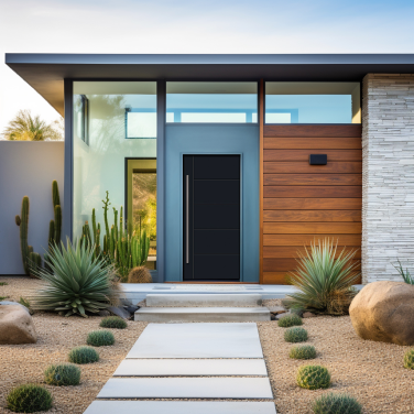 Contemporary Front door
