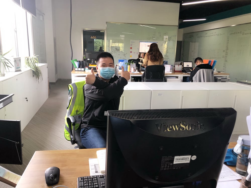 Two (safety!) thumbs up at CMC