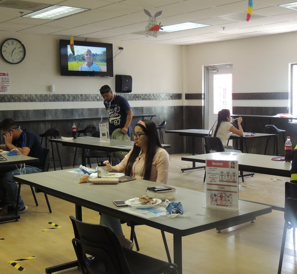 Break room safety at VDO