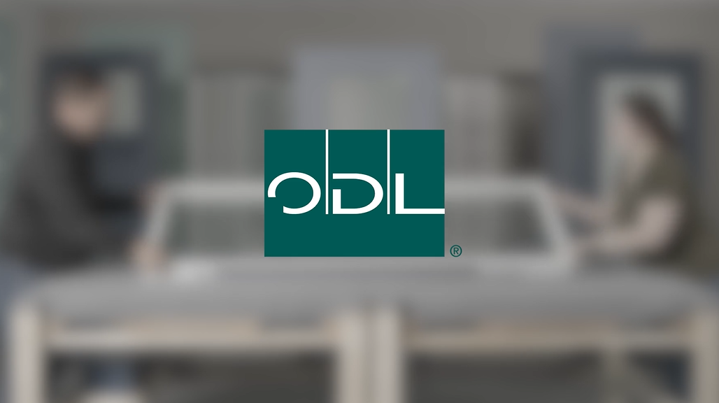 Keystone doorshop install with ODL logo in foreground