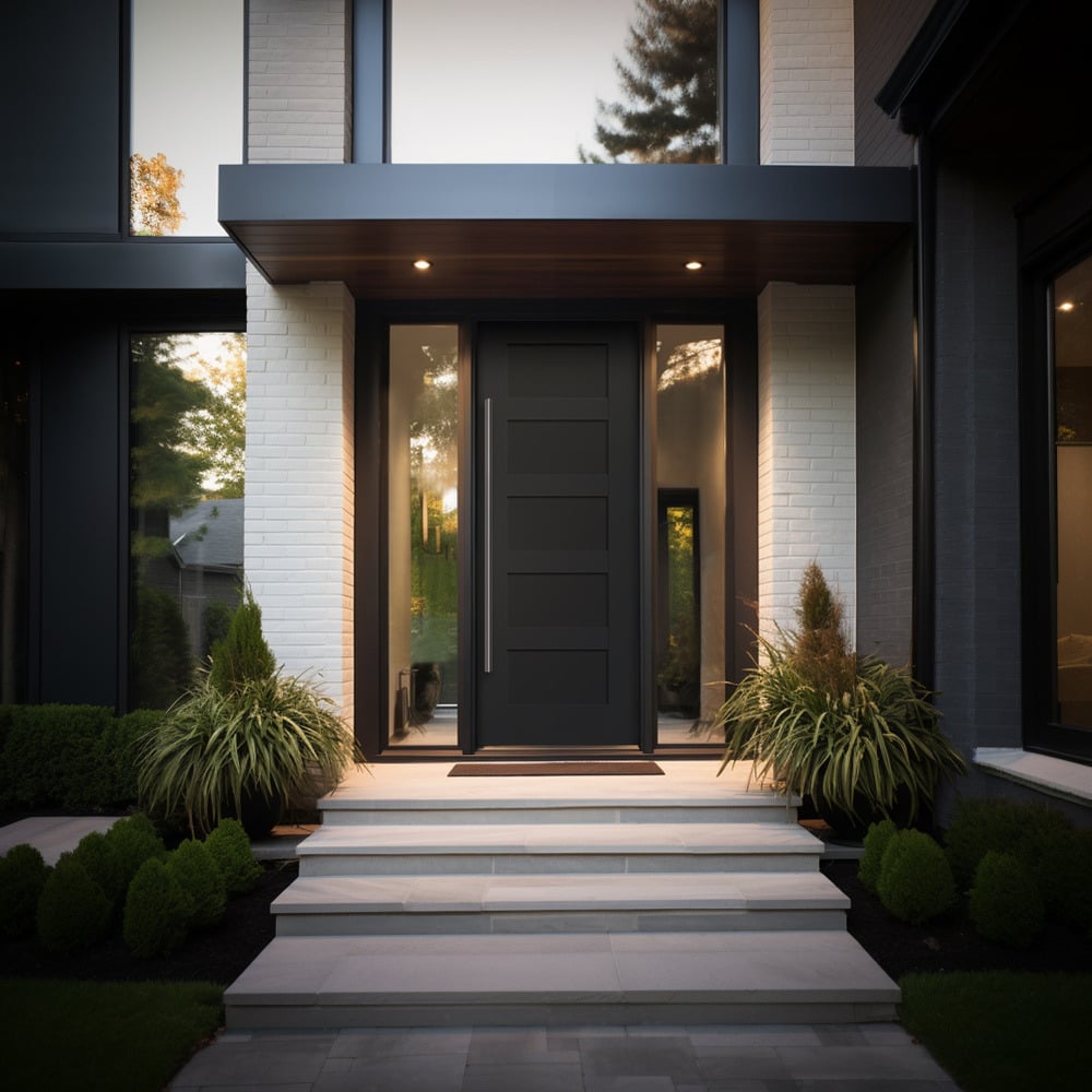 Shaker Exterior Entry Door