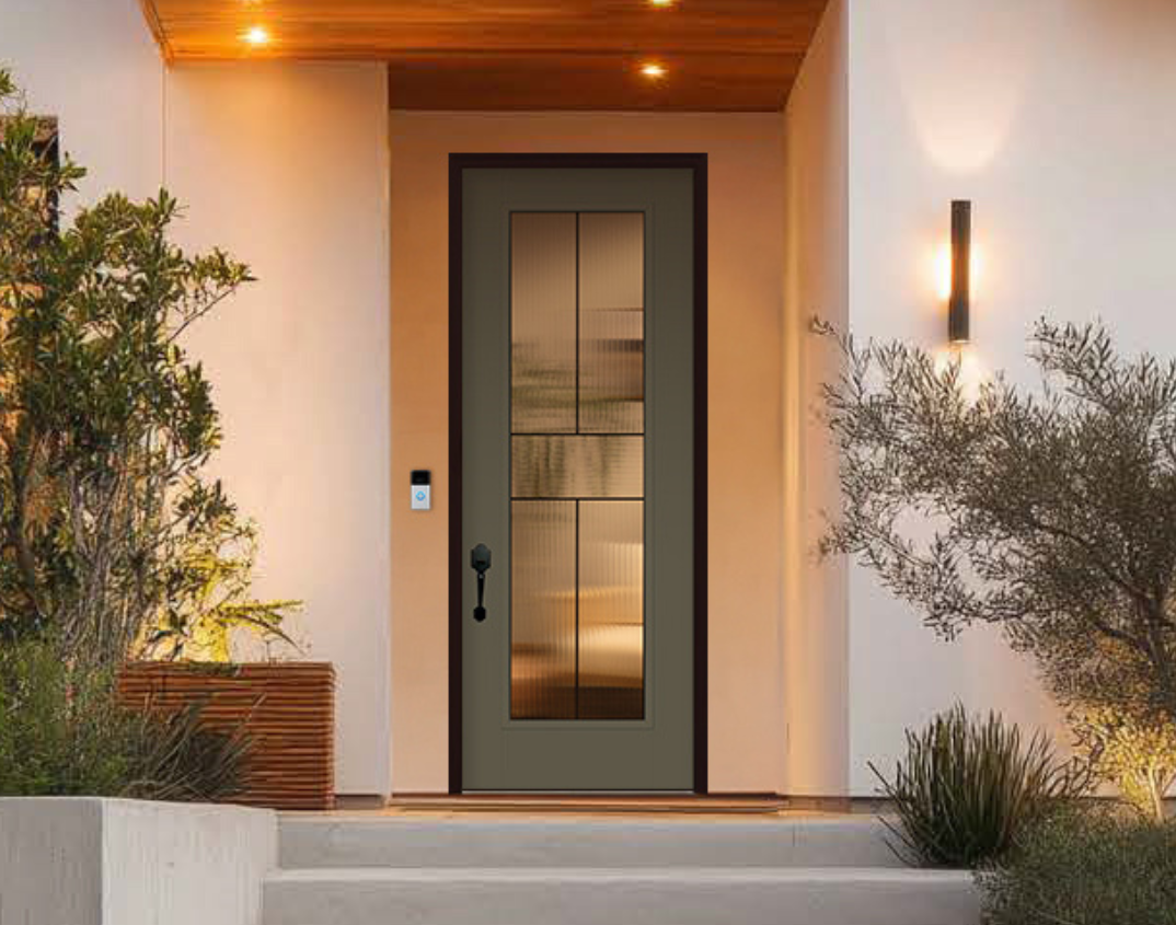 Rill Decorative Doorglass by ODL