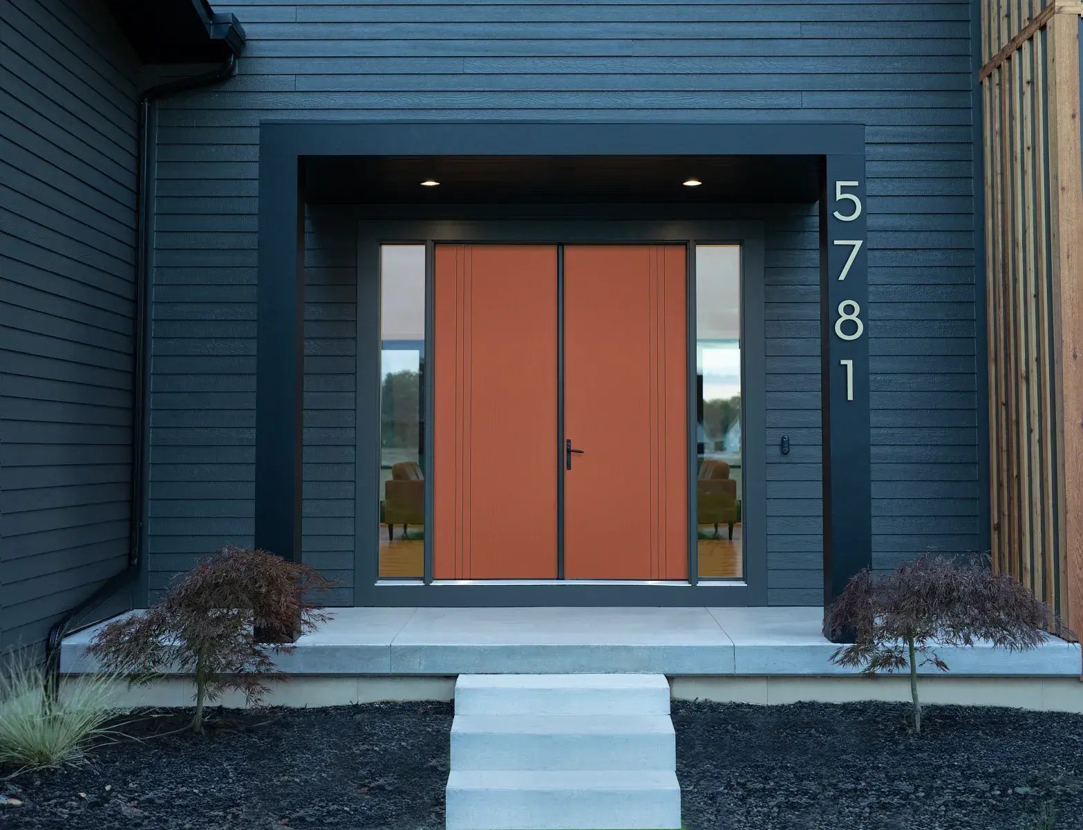 beautiful French Front Door by ODL
