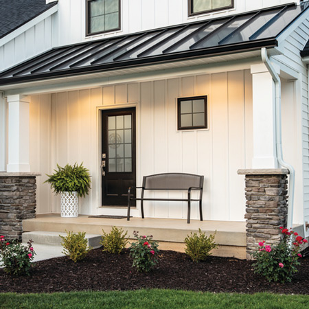 Black Grilles Between Glass: Modern Design, Timeless Style